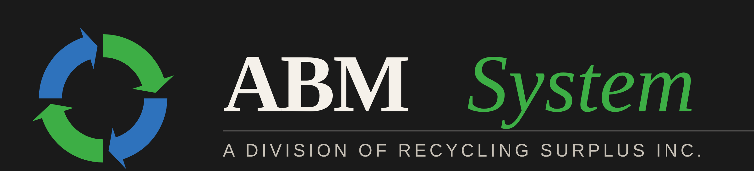 ABM System — A Division of Recycling Surplus Inc.